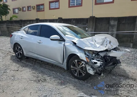 2022 Nissan Sentra Sv from USA, damaged, VIN 3N1AB8CVXNY211629